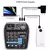 TEYUN-Bluetooth Som Mixing Console, Mixer de Áudio USB, 48V Phantom Power, Dela - Ana loja