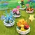 Novo bloco de construção pokemon pikachu charmander squirtle modelo brinquedo - loja online