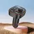Carregador de carro usb c compacto, adaptador divisor de carregador de carro, ca