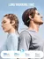 Fone de ouvido Real Bone Conduction, fone de ouvido Bluetooth sem fio tipo C, im - loja online