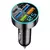 Carregador de carro usb c tipo c, 6 portas, carregamento super rápido, detecção de tensão, display digital, carregador de celular - comprar online