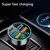 Carregador de carro usb c tipo c, 6 portas, carregamento super rápido, detecção de tensão, display digital, carregador de celular - comprar online