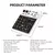 Imagen de Mixer de áudio de 4/8 canais, controlador de dj, console de mixagem de som com