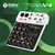 Mixer de áudio de 4/8 canais, controlador de dj, console de mixagem de som com - comprar online