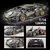 Imagen de Técnico super velocidade verde lamborghinis modelo de carro esportivo blocos de