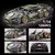 Técnico super velocidade verde lamborghinis modelo de carro esportivo blocos de en internet