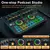 Mixer de áudio para jogos, mixer de streaming com interface de áudio, placa de - tienda online