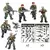 2024 guerra mundial 2 ww2 exército militar soldados swat figuras de força espe - loja online