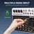 Mixer de áudio de 4/8 canais, controlador de dj, console de mixagem de som com - tienda online
