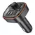 Carregador de carro usb c compacto, adaptador divisor de carregador de carro, ca