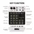 Mixer de áudio de 4/8 canais, controlador de dj, console de mixagem de som com - comprar online