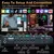 Mixer de áudio para jogos, mixer de streaming com interface de áudio, placa de - Ana loja