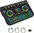 Mixer de áudio para jogos, mixer de streaming com interface de áudio, placa de en internet
