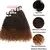 Cabelo Para Entrelace Sintético Mulheres Extensões Pacotes Fibra Química Orgânica Qualidade Afro Onda Profunda CAR-BELEZA 240g