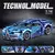Técnico super velocidade verde lamborghinis modelo de carro esportivo blocos de - Ana loja