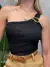 Blusa Roseli Ombro Único com Fivela Ref. 1446 - Urbaniza