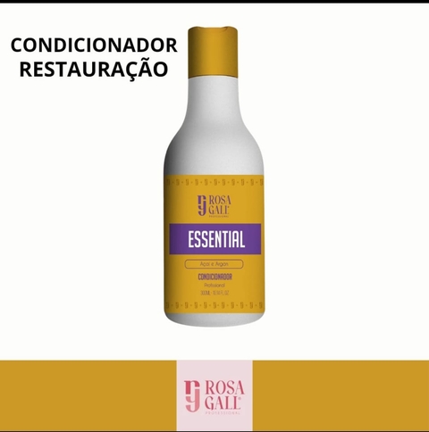 CONDICIONADOR ESSENTIAL RECONSTRUCAO ROSA GALL 300ML
