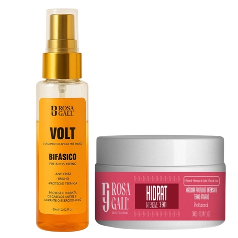 KIT TREINO CABELOS RESSECADOS E SEM BRILHO