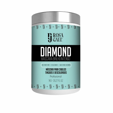 MÁSCARA DIAMOND BRILHO INTENSO ROSA GALL 1Kg