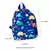 Mochilas Escolares de Desenhos Animados Dinossauro à Prova d'Água - TicToy