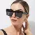 Óculos Bold Vision – Estilo Oversized com Proteção UV400 - Celivia