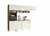 Cozinha Compacta Aurora com Balcão 9 Portas 1 Gaveta Atacama Off White - Aramóveis