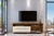 Painel Frizz Cross para Tv de até 65 Polegadas - Cedro (naturale) / Off White - Madetec - comprar online