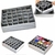 Organizador De Gaveta 33X30X10 24 Ou 12 Ou 6 Divisórias Dobrável Guarda Peças Intimas Sutiã Meias Cuecas - comprar online
