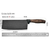 Conjunto De Facas Inox 6/9 Peças Antiaderente Com Cabo Reforçado Descascador E Tesoura Cozinha - XVAREJO