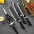 Conjunto De Facas Inox 6/9 Peças Antiaderente Com Cabo Reforçado Descascador E Tesoura Cozinha - comprar online