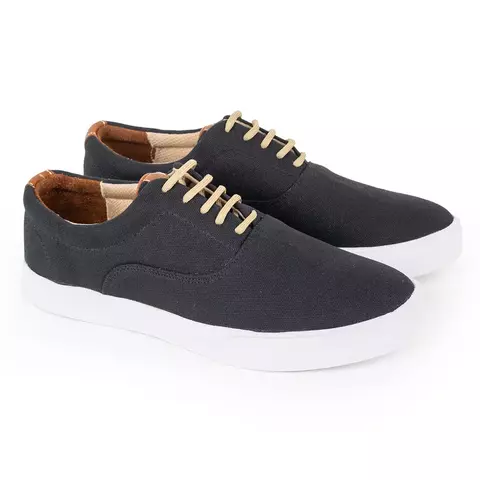 Zapatillas Urbanas Mirlo Zap 2 Loneta Negra - comprar online