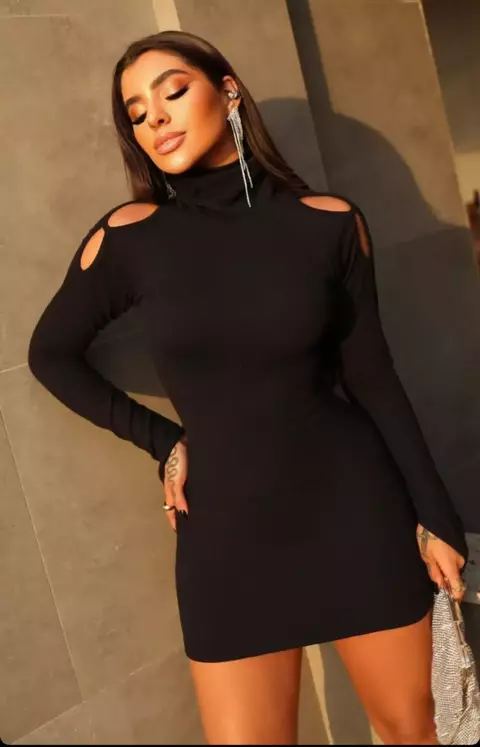 Vestido feminino Chloe preto