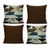 Kit 4 Capa De Almofadas Gorgurinho 45cmx45cm Diversas Cores - comprar online
