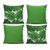 Kit 4 Capa De Almofadas Gorgurinho 45cmx45cm Diversas Cores - comprar online