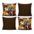 Kit 4 Capa De Almofadas Gorgurinho 45cmx45cm Diversas Cores