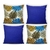 Kit 4 Capa De Almofadas Gorgurinho 45cmx45cm Diversas Cores - Casa  House Chic