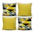 Imagem do Kit 4 Capa De Almofadas Gorgurinho 45cmx45cm Diversas Cores