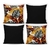 Kit 4 Capa De Almofadas Gorgurinho 45cmx45cm Diversas Cores - Casa  House Chic
