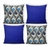 Kit 4 Capa De Almofadas Gorgurinho 45cmx45cm Diversas Cores - Casa  House Chic