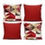Kit 4 Capa De Almofadas Gorgurinho 45cmx45cm Diversas Cores