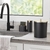 Lixeira com Tampa 8860 Arthi 5L – Preto com Dourado Fosco | Luxo, Estilo e Funcionalidade no Seu Ambiente! - comprar online
