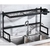Imagem do Escorredor Kitchen Rack Aço Inox 85cm — Organização e Sofisticação em um só produto!