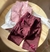 Chaleco puffer corderoy rosa - comprar online