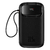 Carregador Portátil C/ Cabo USB-C + Lightning 22.5w 10.000 mah - Preto - Baseus - comprar online