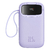 Carregador Portátil C/ Cabo USB-C + Lightning 22.5w 20.000 mah - Roxo - Baseus - comprar online