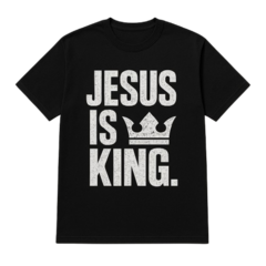 Jesus is king - preta - comprar online