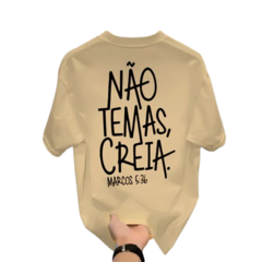 Não temas - bege - comprar online