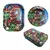 3 unidades de metal tabaco redondo cinzeiro caixa de cigarro com 18x14cm bandeja - comprar online
