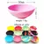 50 pçs tigela de silicone 67mm 50mm jar recipiente tabaco de ervas tubo caixa d na internet