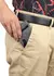 Bolsa à prova de cheiro para fumar FIREDOG com zíper Bolsa de ervas de couro P